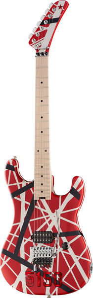 Evh Striped 5150 Red Van Halen