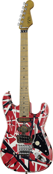 EVH Frankie Striped MN Relic