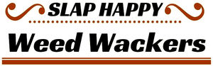 Slap Happy Weed Wackers -yhtiön logo